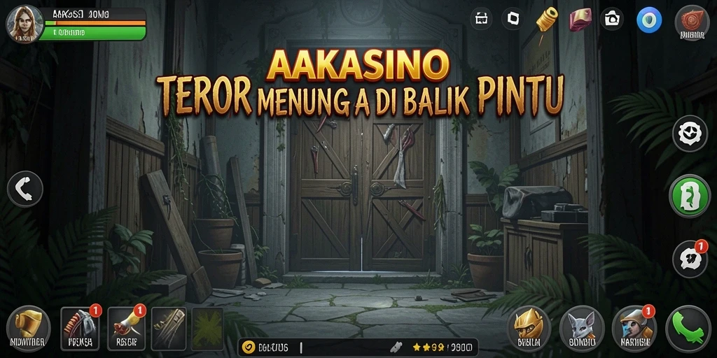 Gameplay AAKASINO yang menegangkan dengan elemen Horror yang kuat.