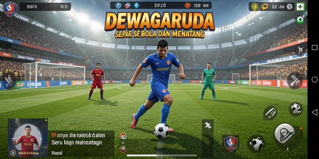 Tampilan gameplay DEWAGARUDA yang seru dan mendebarkan.