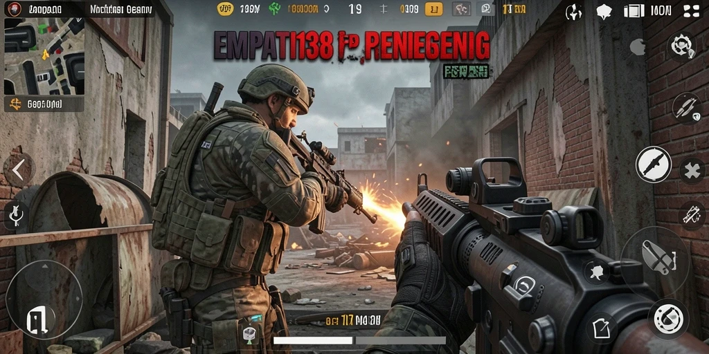 Tangkapan layar menunjukkan aksi mendebarkan dari gameplay EMPATI138.