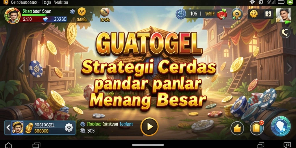 Tampilan menarik gameplay GUATOGEL yang penuh strategi.