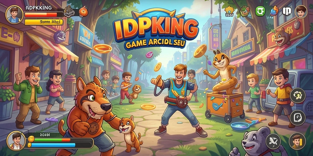 Screenshot gameplay IDPKING yang penuh aksi dan tantangan.