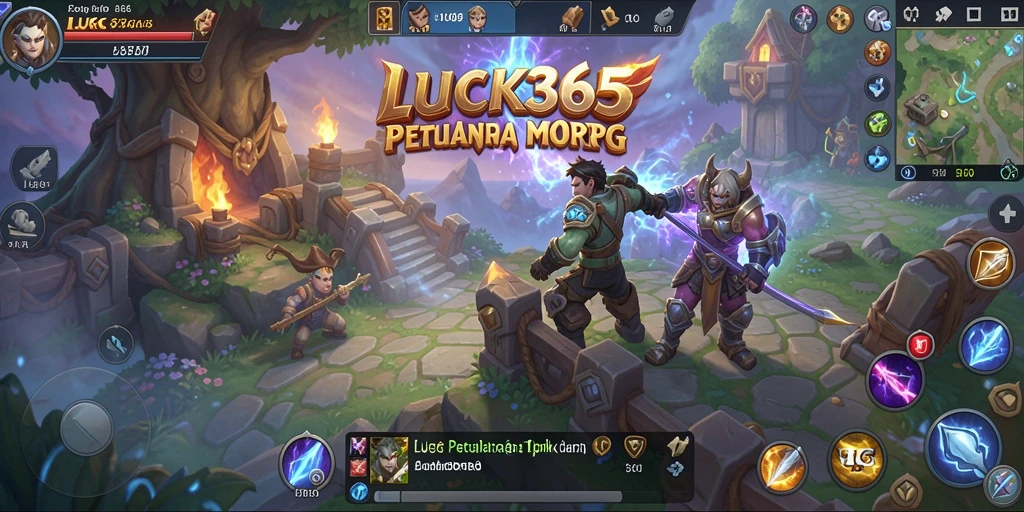 Tampilan menarik dari gameplay epik di LUCK365.