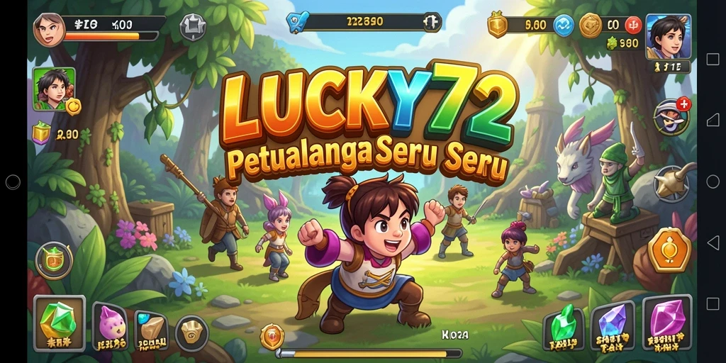 Tampilan menakjubkan dari gameplay LUCKY72 yang penuh petualangan.
