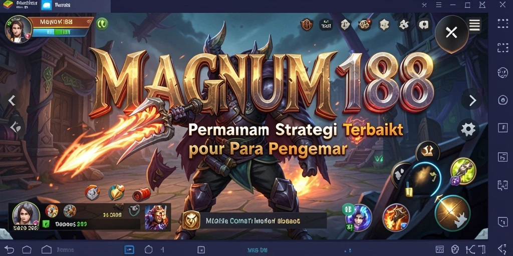 Screenshot gameplay MAGNUM188 yang menunjukkan strategi mendalam.