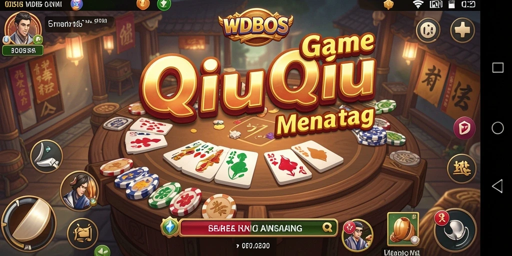 Screenshot WDBOS yang menampilkan gameplay seru QiuQiu.